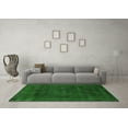 thumbnail image 3 of Ahgly Company Indoor Rectangle Abstract Green Modern Area Rugs, 2' x 5', 3 of 4