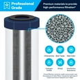 thumbnail image 5 of SpiroPure SP-CC1-20 20x2.5 Catalytic Carbon Water Filter Cartridge (Case of 6), 5 of 10