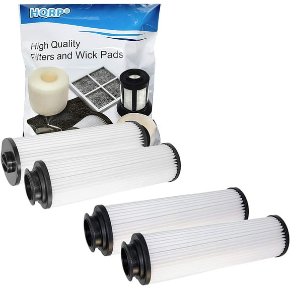 HQRP HEPA Filter 4-Pack for Hoover 40140201, Type 201, 43611042, 42611049, 40140202 Replacement Vac