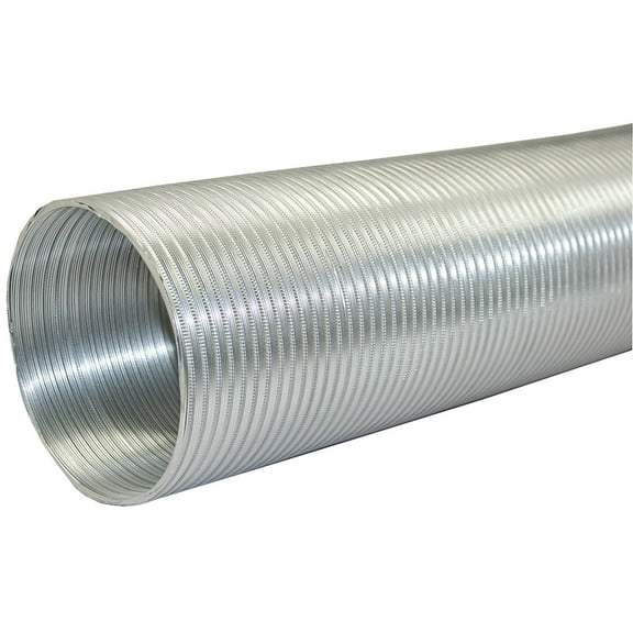 Builders Best Builder's Best Silver Diameter Semi-Rigid Aluminum Duct 6" x 8' (111586) BDB111586