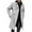 Gray, variant on JUMESGU Men Waterproof Long Trench Coats Men's Thermal Single Coat Business Peacoat (Grey,S)