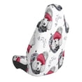 thumbnail image 4 of Lsque Cute Poodle Dog Pattern Car Seat Covers for Front Seats , Waterproof Seat Covers for Cars, Sporty Front Seat Covers,Car Seat Cover Protector Front Seats, 4 of 5