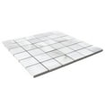 thumbnail image 2 of The Tile Life Amsterdam Gris Matte Porcelain Mosaic Floor and Wall Tile 12x12 in 4-Piece, 2 of 7