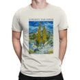 thumbnail image 2 of Vincent van Gogh Cypress Landscape Men's T-shirt, 2 of 3