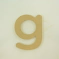 thumbnail image 4 of Package of 1, 10 Inch X 1/2" Thickness MDF Letter g in The Gotham Rounded Font, Thick, Lower Case for Art & Craft Project, Made in USA, 4 of 4