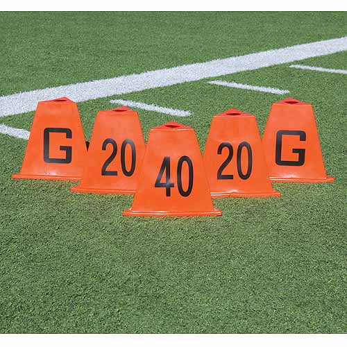 BSN Sports Flag Football Stackable Sideline Markers