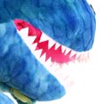 thumbnail image 5 of ZAXARRA Cartoon Dinosaur Backpack, Zipper Plush Schoolbag with Straps, 5 of 5