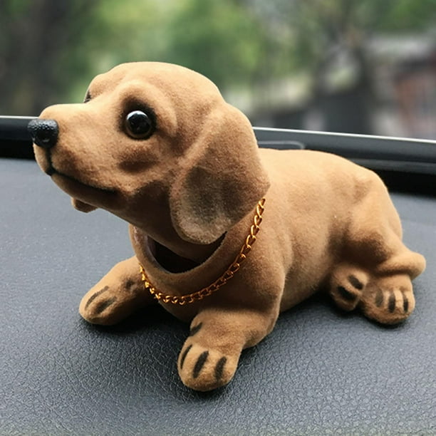 HAMAGI Bobblehead Chat Pour Voiture – Figurine Résine Avec Tête Qui Bouge – Adorable Accessoire Tableau De Bord – Cadeau Rigolo
