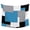 Blue, variant on Blue Grey Black Geometric Large Tapestry for Bedroom Wall Hanging Tapestry,Middle Century Modern Art Abstract Ceiling Backdrop Tapestries Poster Blanket Wall Decor for Living Room 86" x 104"