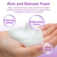 thumbnail image 4 of Aliver Eyelash Shampoo 50ml + Wand + Brush Eyelash Cleanser Lash Extensions Wash Lash Wash Eyelash Enhancer Mascara, Lash Bath Lash Cleaner 1.7 oz Purple, 4 of 10