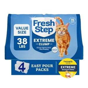Fresh Step Extreme Clump Multi-Cat Litter, 38 lb