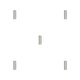 thumbnail image 1 of Scienceny Tornillo publicitario de acero inoxidable, espejo de vidrio duradero, tuerca de clavo, perno, soporte para colgar en la pared, gran capacidad de Type2 NO2 Scienceny CBP368015, 1 of 4