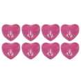 thumbnail image 4 of 10 bolsas de decoración de uñas con cambio de luz para mujer, resina, exquisita y linda decoración de uñas en forma de corazón para salón, rosa roja, 4 of 14