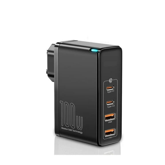 100W PD QC 4.0 3.0 USB Fast Charger Type C Quick Charging USB C Phone Charger ,Space-Saving