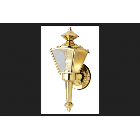 Westinghouse 1 Lights Polished Brass Outdoor Wall Lantern Com Westinghouse 1 Lights Polished Brass Outdoor Wall Lantern