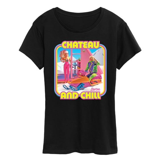Barbie - Retro Chateau And Chill - Women's Short Sleeve Graphic T-Shirt