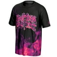 thumbnail image 2 of Men's ProSphere Black Damian Priest Purple Flames T-Shirt, 2 of 3
