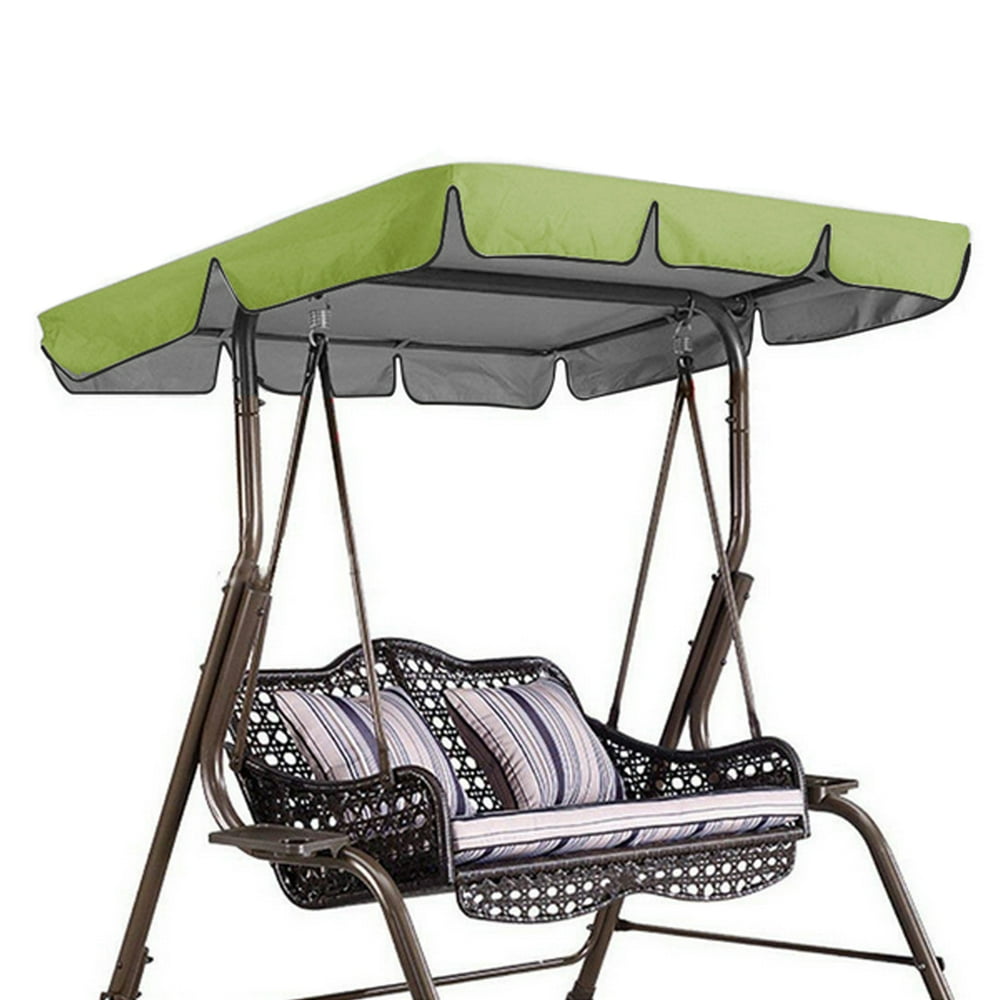 Deluxe Outdoor Swing Chair Canopy Top Cover Replacement, Porch Swing