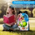thumbnail image 5 of Retro Gaming 3-Piece Backpack Set – Insulated Lunch Bag & Accessories Pouch, All-Over Print Nostalgic Game Fan Backpack for School, Travel, and Daily Commute, 5 of 6