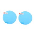 thumbnail image 2 of Walbest 2Pcs Car Rearview Mirror Rainproof Film, HD Nano Anti Fog Anti Scratch Interior Rearview Mirror Anti Glare Film Waterproof for Safe Driving, Car Mirrors, Side Windows Car Trucks SUVs, 2 of 7