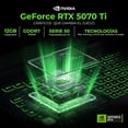 thumbnail image 4 of Laptop IA Gamer MSI Vector 16 HX AI GeForce RTX 5070 Ti 12GB Core Ultra 7 255HX 64GB 1TB Pantalla 16" IPS FHD+ 144Hz Windows 11 Teclado Ingles, 4 of 6