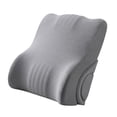 thumbnail image 4 of Almohada de respaldo Almohada de lectura Transpirable para hombres y mujeres Almohada multifunción para descansar en la cama Almohada para la espalda Gris claro, 4 of 8