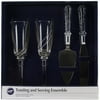 Wilton 120-445 Swirl Toasting Ensemble Wedding Collection Set
