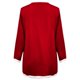 thumbnail image 5 of Suéter Cárdigan de Bloques de Color para Mujer, con Botones Al Frente y Ribete en Contraste, Informal, Ligero, para y Otoño Rojo L, 5 of 6