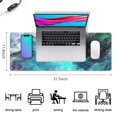 thumbnail image 5 of Add a Touch of Space to Your Gaming with our Colorful Galaxy Large Mouse Pad: Non-Slip Rubber Base, Stitched Edges (31.5x11.8 inches) - Great for Desks & Keyboards, 5 of 7