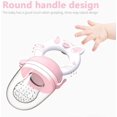 thumbnail image 5 of Baby Nibbler Nibbler, 2 Baby Nibbler + 8 Sizes of BPA Free Nipples, Baby Fruit Nipples, for Kids 3-24 Months The Vegan Teething Porridge Supplementary Food, 5 of 5