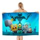thumbnail image 1 of Plankton: La Película Toalla de playa de secado rápido con diseño temático, regalo para mujeres y niñas, ideal para cumpleaños, fans, amantes de la música, uso en la playa o al aire libre, 78 × 180 cm, 1 of 6