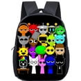thumbnail image 5 of Sprunki Backpack Big Capacity Cartoon Bags Casual Lightweight School Bag Bookbag Gift, 5 of 23