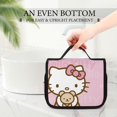thumbnail image 6 of Hello Kitty Hanging Travel Toiletry Bag Makeup Cosmetic Bag Organizer for Women Girls, 6 of 6