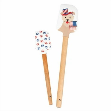 ELVY- Americana Silicone Spatulas, Set Of 2