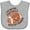 AC-Heather Grey, variant on Inktastic I Love Watching Football with My Grandpa Boys or Girls Baby Bib