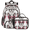 Multicolour 1, variant on Fruits Cherries Large Backpack Set with Lunch Box Lightweight Water Resistant Travel Laptop Backpacks Casual Daypacks for Women Men