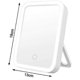 thumbnail image 5 of Portable LED Makeup Mirror with 3 Adjustable Light Settings, 1x Large Wireless Illuminated Vanity Mirror for Travel, 5 of 5