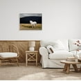 thumbnail image 2 of Stupell Industries Lone White Horse Vast Country Pasture Photograph Gray Framed Art Print Wall Art, Design by David Lorenz, 2 of 7