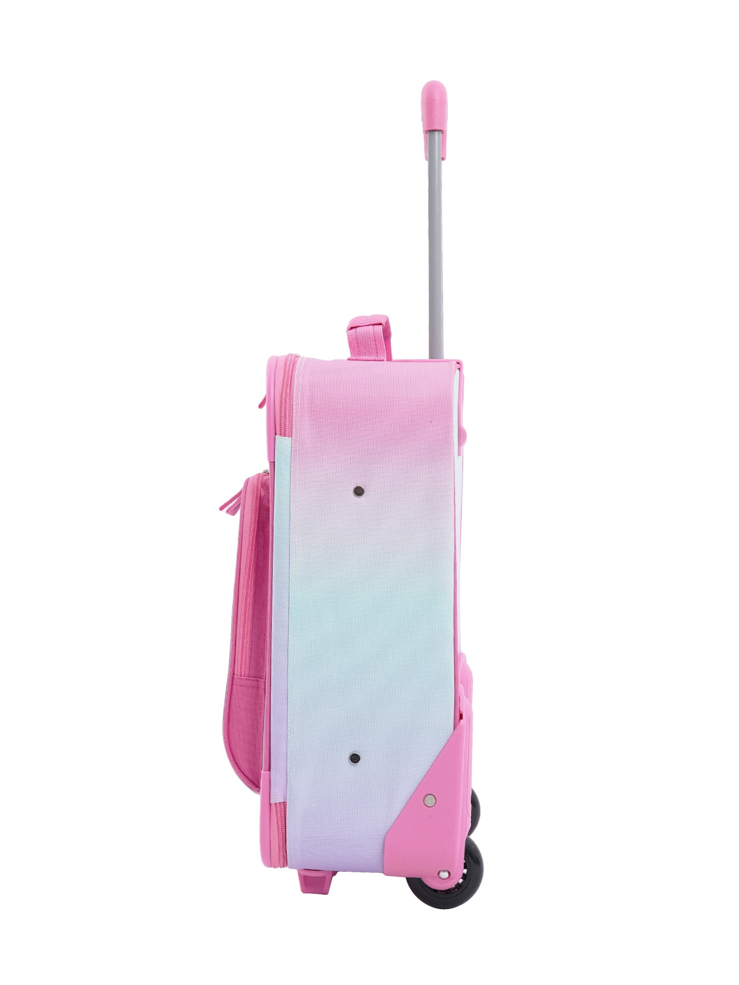 Travelers Club 3 Piece Soft-Side Junior Kid's Travel Luggage Set, Pink Omni