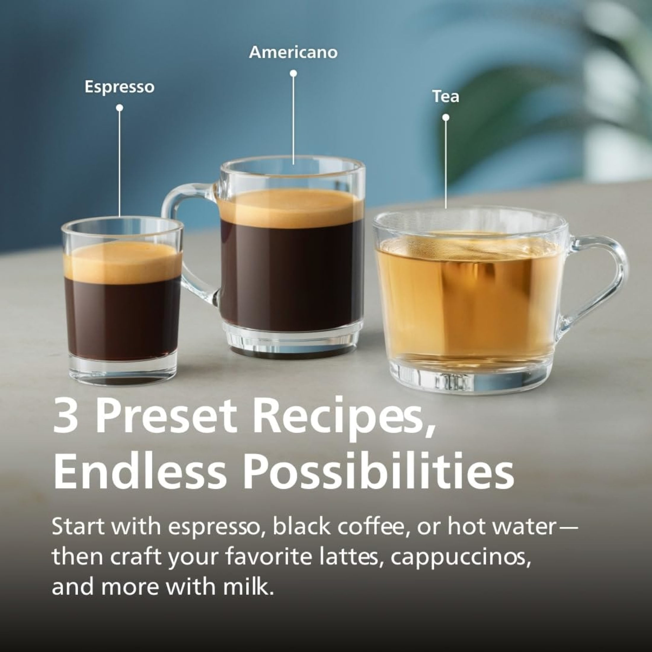 Philips 1200 Fully Automatic Espresso Machine with Milk Frother, Black