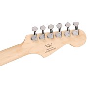 Squier Mini Stratocaster Left-Handed Electric Guitar, Laurel Fingerboard, Black