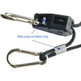 thumbnail image 3 of 1- Pair 1/8 - Inch Light Heavy Duty Rope Hanger Adjustable Rope Hanging Kit for Led Grow Light Grow Tent Room Hangers 150Lb Capacity, 3 of 6