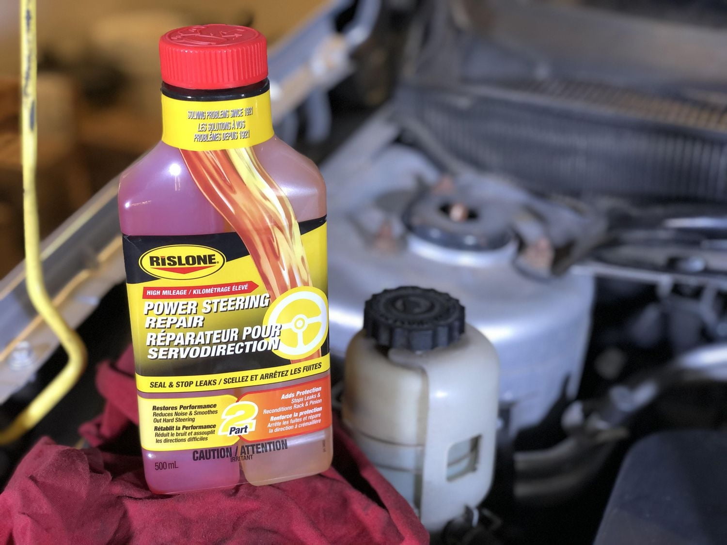 Réparation de direction assistée à kilométrage élevé Rislone