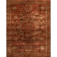 thumbnail image 1 of Ahgly Company Indoor Rectangle Abstract Red Oriental Area Rugs, 4' x 6', 1 of 6