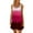 Hot Pink, variant on GEWSEY Summer Dresses for Women Casual Sundress with Pocket Beach Cover Up Swimsuit Light Blue, M