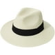 thumbnail image 1 of Lanzom Sombrero enrollable Panamá de paja de ala ancha para mujer Fedora Beach Sun Hat UPF50+, 1 of 5