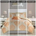 thumbnail image 4 of Intelligent Design Senna Comforter Set, Full/ Queen, Orange, 4 of 5