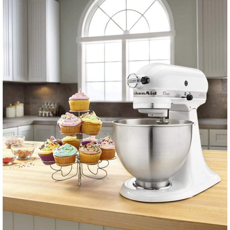 KitchenAid 4.5-Quart Classic Tilt-Head Stand Mixer | White