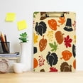 thumbnail image 6 of FMSHPON Cute Thanksgiving Turkey Clipboard Hardboard Wood Nursing Clip Board and Pull for Standard A4 Letter 13x9 inches, 6 of 7