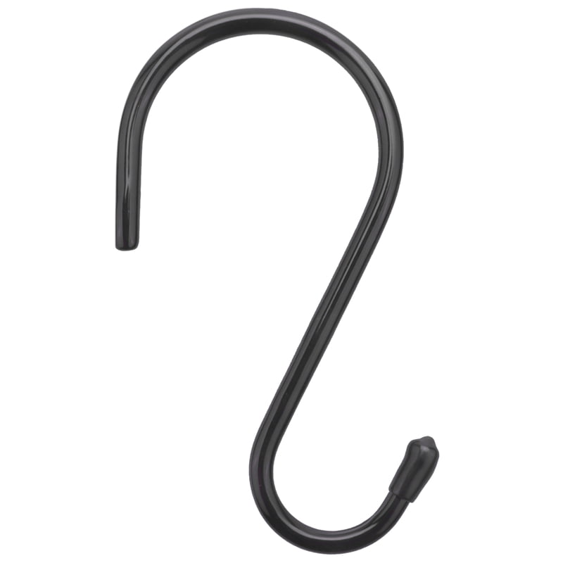 12 Pack 6 Inch Heavy Duty S Hooks for Hanging, Non Rubber Coated S